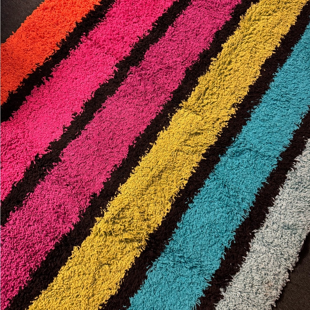 Xhilaration Multicolor Striped Rug - Picture 2 of 4